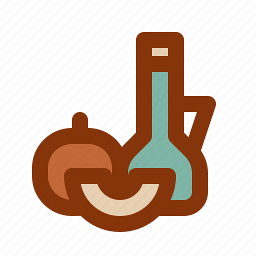 Thanksgiving, apple cider, drink, fruit icon - Download on Iconfinder
