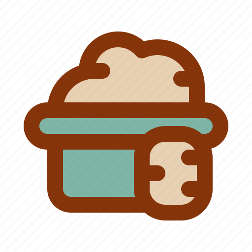 Mashed potato, potato, dish, meal icon - Download on Iconfinder