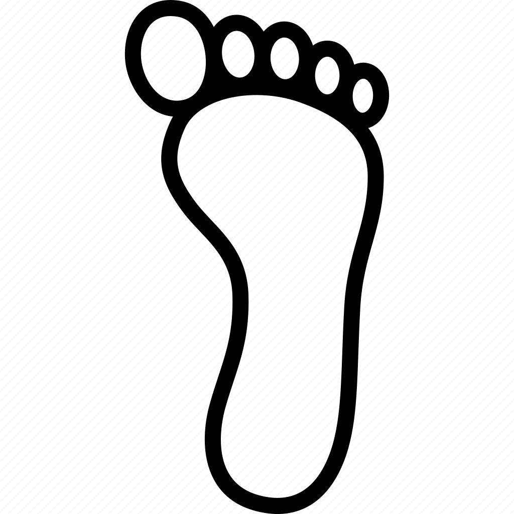 feet-foot-footprint-print-prints-toes-trail-icon-download-on