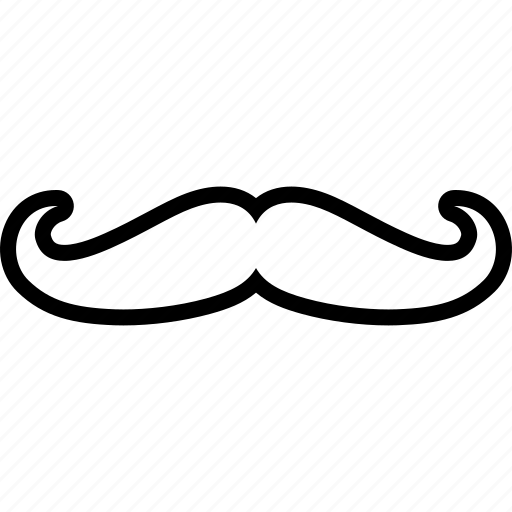 Curl, facial, father, hair, moustache, mustache, mustachio icon - Download on Iconfinder