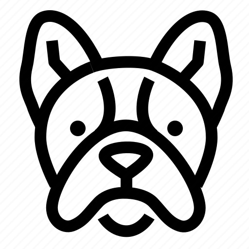 Dog, animal, pet, english bulldog icon - Download on Iconfinder