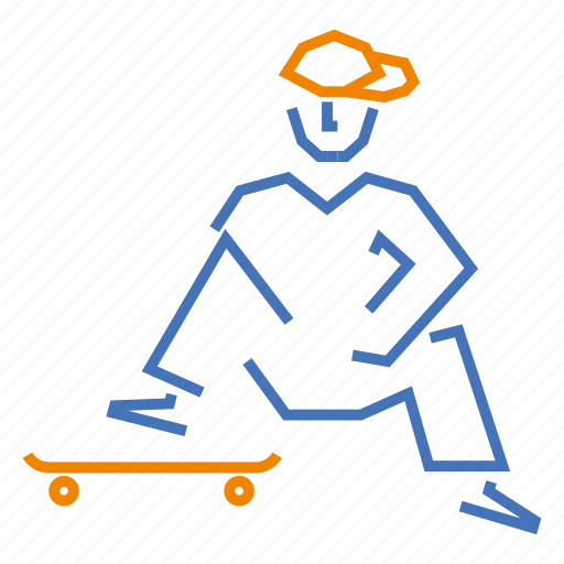 And, cap, person, skateboard, with, young icon - Download on Iconfinder