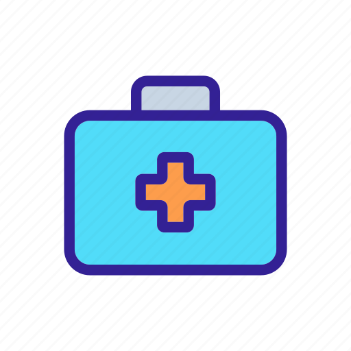 Accident, aid, ambulance, assistance, bag, box, therapeutic icon - Download on Iconfinder