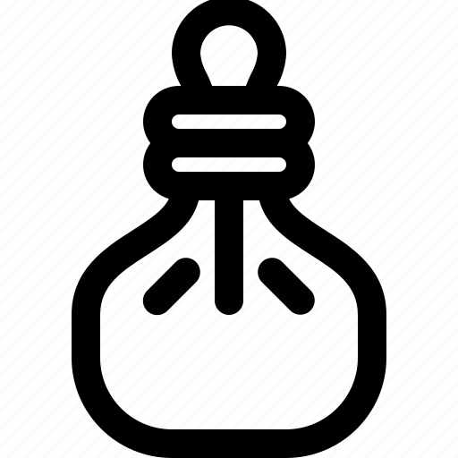 Bottle, drug, medicine, sack, traditional icon - Download on Iconfinder