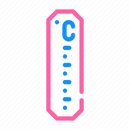 Fermometer, sticker, thermometer, temperature, digital, electronic icon - Download on Iconfinder