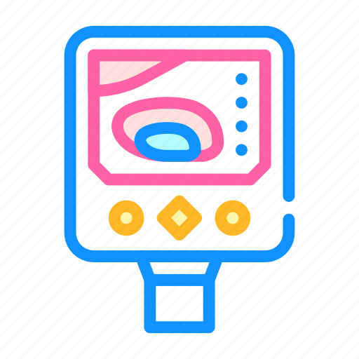 Pyrometer, device, temperature, digital, electronic, measuring icon - Download on Iconfinder