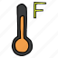 fahrenheit, forecast, temperature, thermometer, weather, hot, measure 