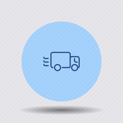 Cargo, delivery, fast, service, shipping, transport, truck icon - Download on Iconfinder