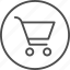 basket, cart, retail, shopping, trolley 