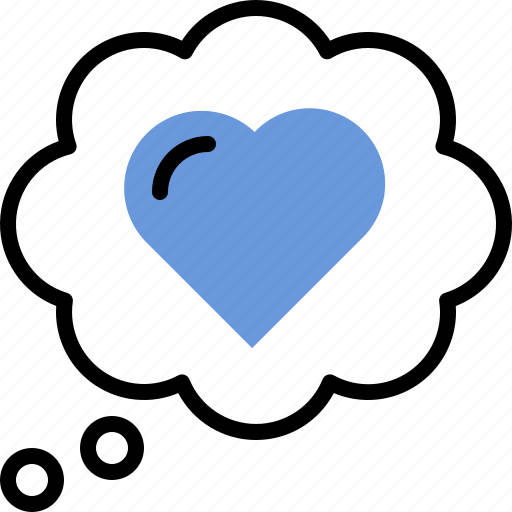 Heart, love, romance, romantic, think, valentine, wedding icon - Download on Iconfinder