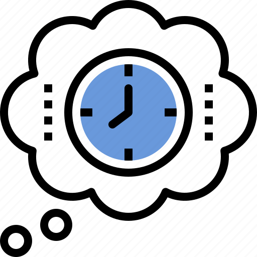 Clock, punctual, think, thinking, time, timer, wait icon - Download on Iconfinder