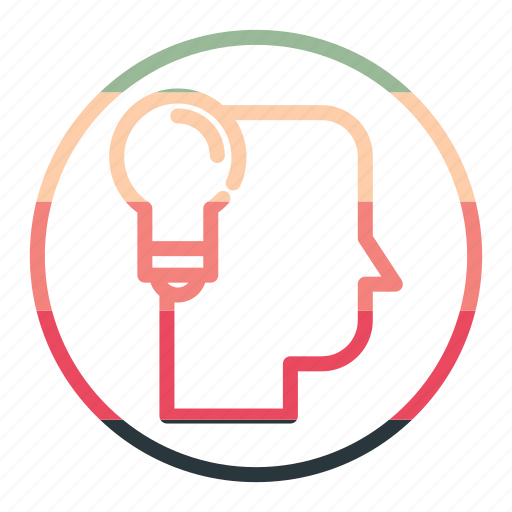 Bulb, head, idea, lamp, mind, thinking icon - Download on Iconfinder