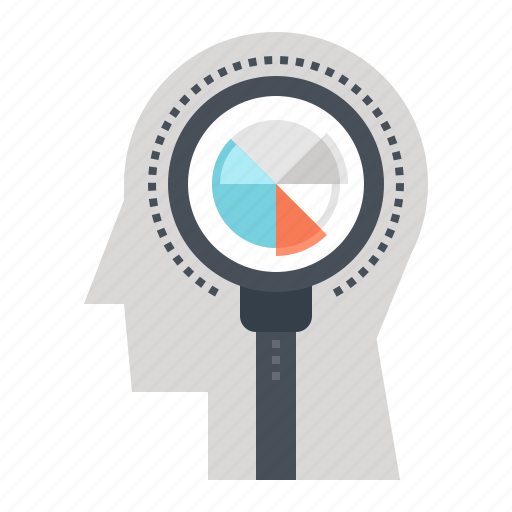 Analytics, business, data, head, human, mind, search icon - Download on Iconfinder