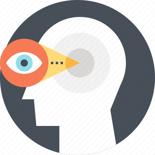 Brain, brainstorm, eye, head, idea, view, vision icon - Download on Iconfinder