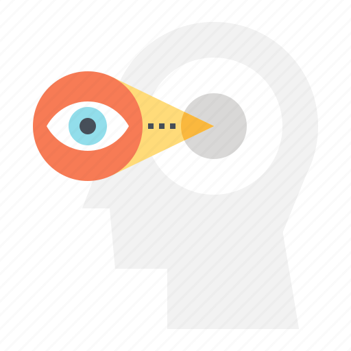 Brain, brainstorm, eye, head, idea, view, vision icon - Download on Iconfinder