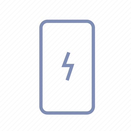 Battery, charging, device, energy, lightning, phone, power icon - Download on Iconfinder