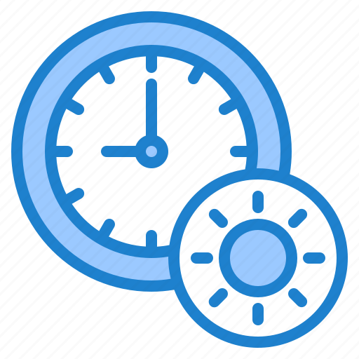 Clock, watch, time, sun icon - Download on Iconfinder
