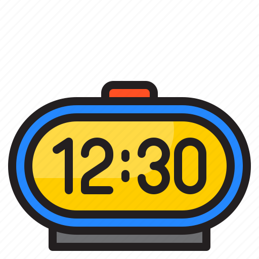 Clock, watch, time, timer, digital icon - Download on Iconfinder