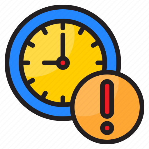 Time, clock, watch, alarm, warning icon - Download on Iconfinder