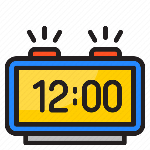 Time, watch, clock, alarm, digital icon - Download on Iconfinder