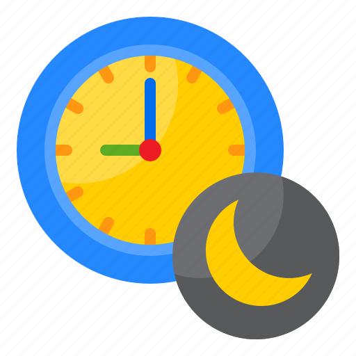 Time, clock, watch, moon, night icon - Download on Iconfinder
