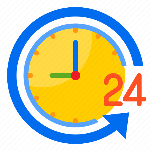 Time, watch, clock, timer, 24hr icon - Download on Iconfinder
