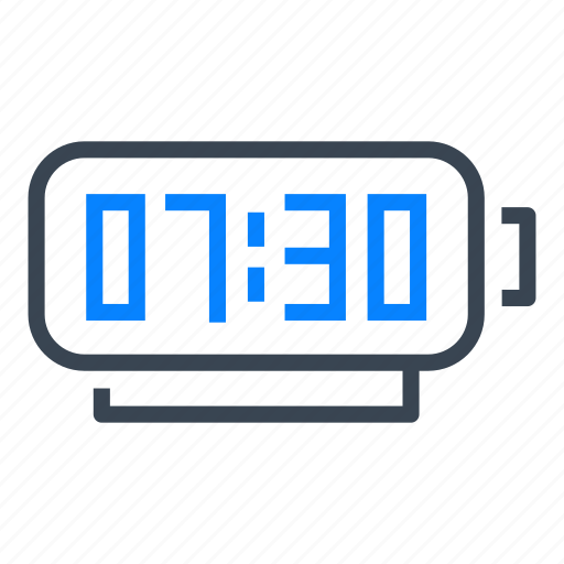 Alarm, clock, digital, time, morning icon - Download on Iconfinder