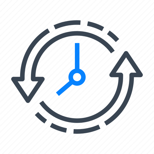 Time, clock, forward, backward, reverse icon - Download on Iconfinder