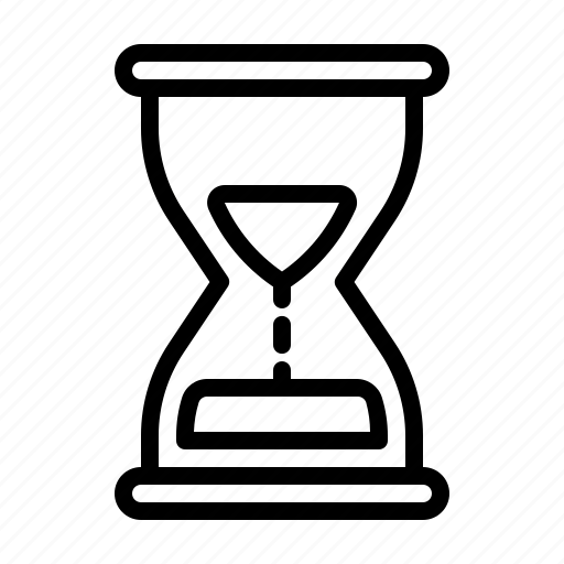 Sand, hour, hourglass, deadline, clock, glass, timer icon - Download on Iconfinder
