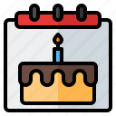 birthday, celebration, cake, event, calendar, anniversary