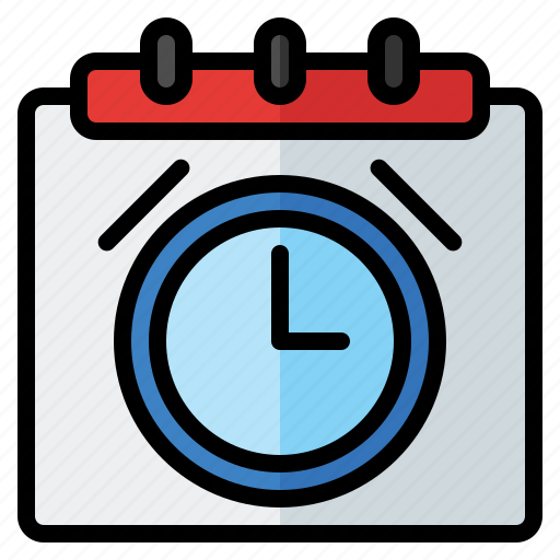 Schedule, plan, alarm, calendar, agenda, time, management icon - Download on Iconfinder