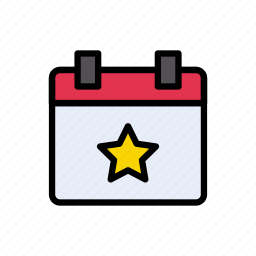 Calendar, date, event, favorite, month icon - Download on Iconfinder