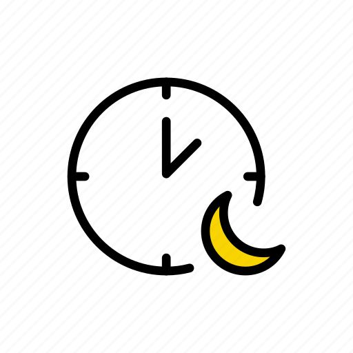 Clock, night, sleep, time, watch icon - Download on Iconfinder