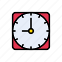 clock, office, schedule, time, watch