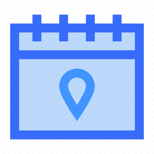 Location event, calendar, schedule, time and date icon - Download on Iconfinder