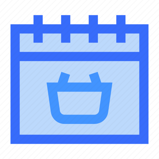 Shop day, calendar, schedule, time and date icon - Download on Iconfinder