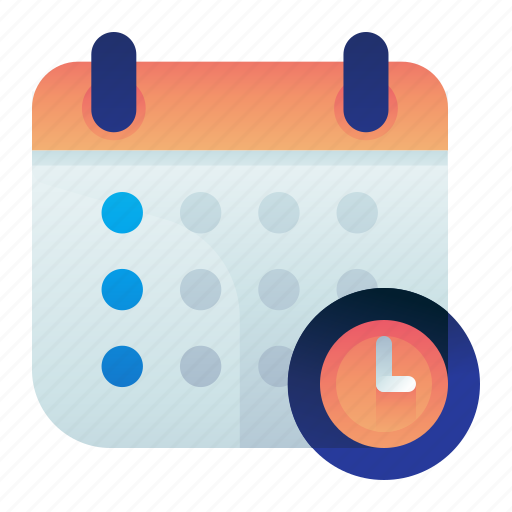 Calendar, clock, date, time icon - Download on Iconfinder
