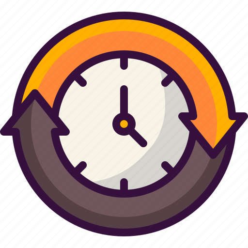Clock, time, left, passing, date, clockwise, wait icon - Download on Iconfinder