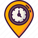 placeholder, clock, maps, pin, map, point, place, watch