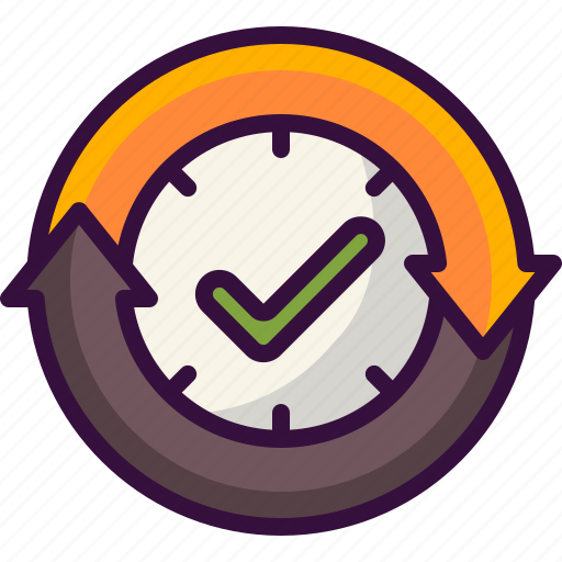 Time, left, clock, tick, event, organization, attend icon - Download on Iconfinder