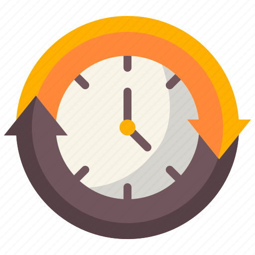 Clock, time, left, passing, date, clockwise, wait icon - Download on Iconfinder