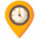 placeholder, temporary, clock, maps, pin, map, place, date, hour