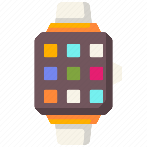 Smartwatch, watch, apps, wristwatch, electronics, technology, app icon - Download on Iconfinder