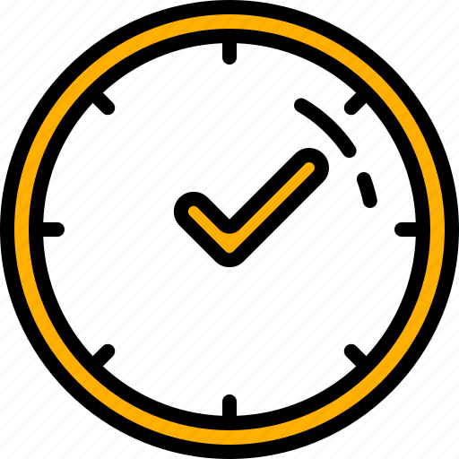 Clock, tick, event, organization, time, date, schedule icon - Download on Iconfinder