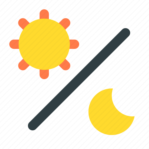 Night, sun, moon, light icon - Download on Iconfinder