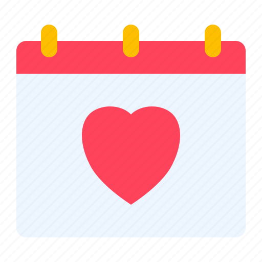 Love, calendar, heart, date, holiday icon - Download on Iconfinder