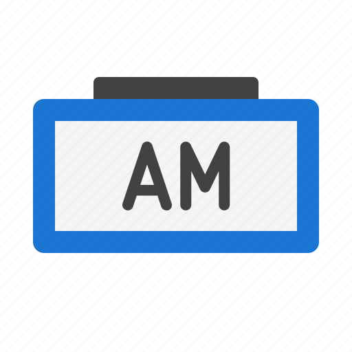 Am, time, clock, watch, alarm, date, business icon - Download on Iconfinder