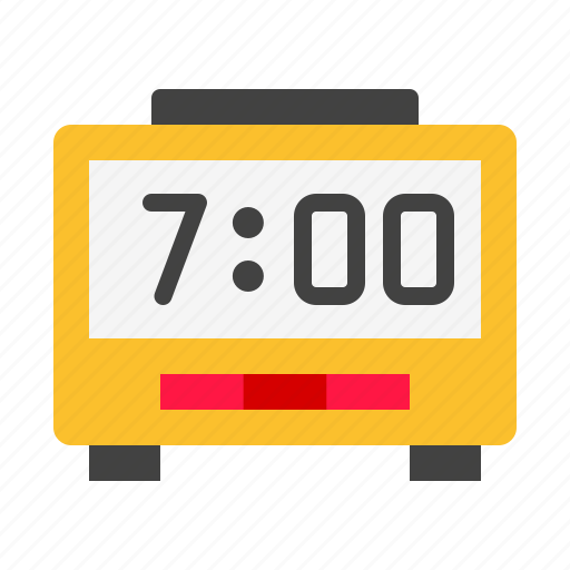 Digital, clock, time, alarm, watch, timer, schedule icon - Download on Iconfinder