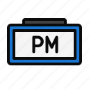 pm, clock, time, schedule, deadline, am, character, avatar, night, person