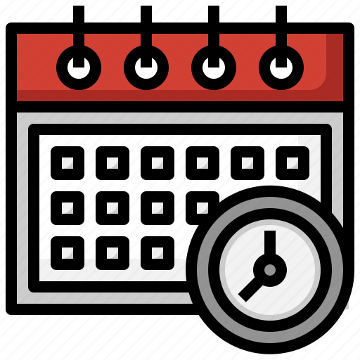 Calendar, schedule, clock, planning, event icon - Download on Iconfinder